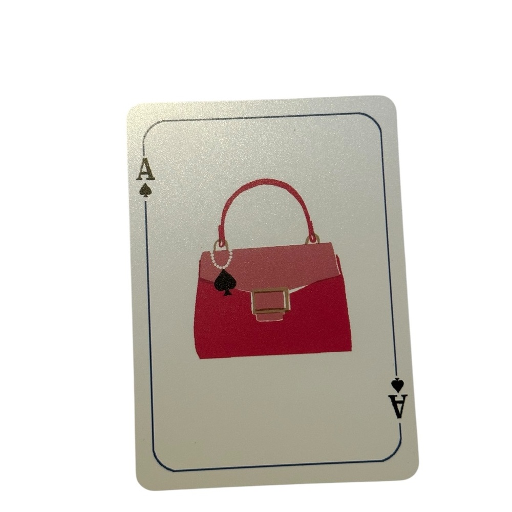 Kate Spade “Ace of Spade” Playing Card